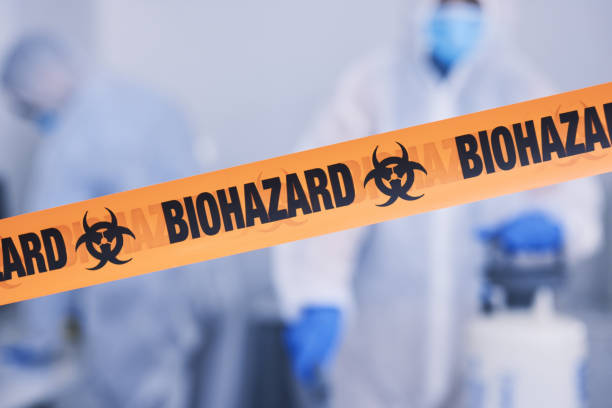 Professional Biohazard Cleanup technician working in Ripon, CA
